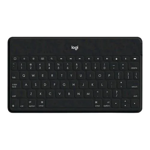 Logitech Keys-To-Go Apple iPAD/Apple TV/iPHONE Tastiera Bluetooth Qwerty Italiana Tasti Scelta Rapida iOS Nero