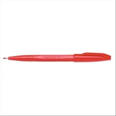 Pentel Sign Pen Penna Punta in Fibra 2 mm Rosso Conf 12 Pz.