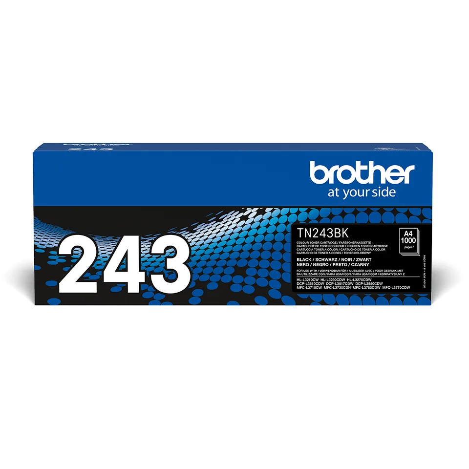 TONER BROTHER TN243BK NERO PER HL L3210CW 1000PG