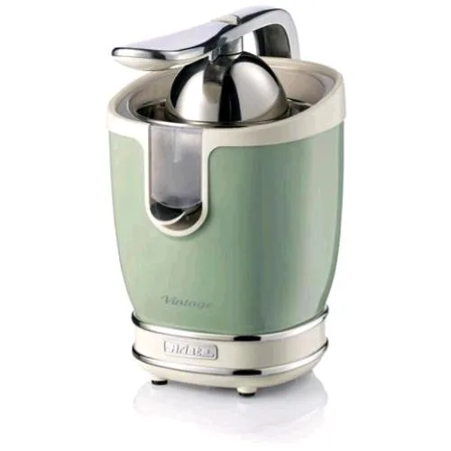 Ariete 0413 Vintage Spemiagrumi Elettrico 85W Cono in Acciaio Inox Verde