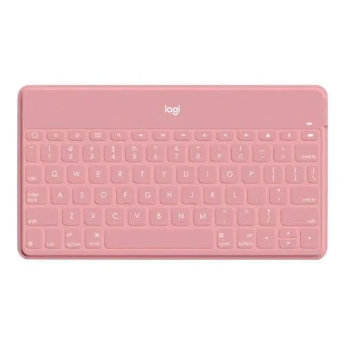 Logitech Keys-To-Go Apple iPAD/Apple TV/iPHONE Tastiera Bluetooth Qwerty Italiana Tasti Scelta Rapida iOS Rosa