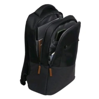 Trust Lisboa Zaino per Notebook fino a 16" Realizzata con Materiale Riciclato Scomparti Imbottiti Tracolla Aggancio per Trolley Nero