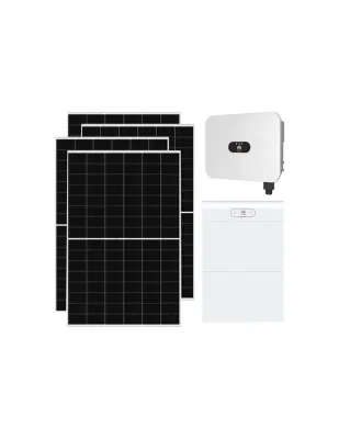 Kit fotovoltaico monofase 5460W inverter 5kW Huawei batteria al litio 14kWh LUNA2000