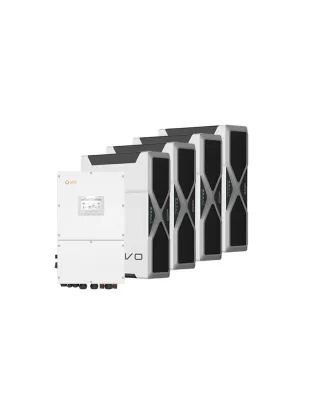 Sistema di accumulo trifase inverter 40kW Solis batteria al litio 20.88kWh Weco EVO 5k3