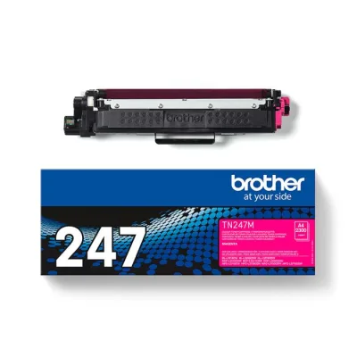 Brother TN-247M Toner Alta Capacita' Magenta 2.300 Pag per HLL3210CW / HLL3230CDW / HLL3270CDW / DCPL3550CDW / MFCL3730CDN / MFCL3750CDW / MFCL3770CDW