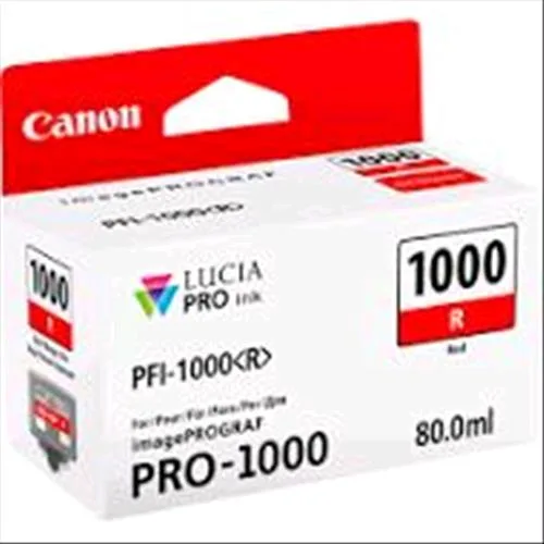 Canon Pfi-1000 R Cartuccia Ink Rosso