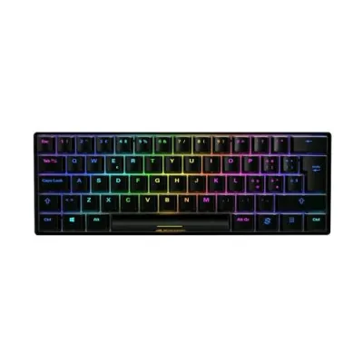 Sharkoon SGK50 S4 Tastiera Gaming USB-C LED RGB Layout Italiano Black