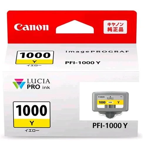 Canon Pfi-1000 Y Cartuccia Ink Giallo