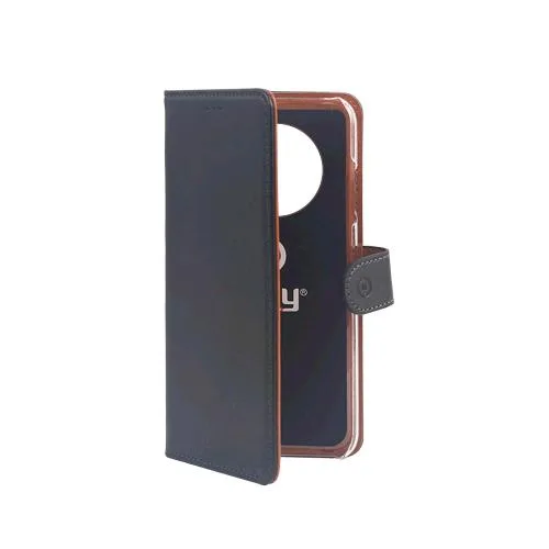 Celly Samsung Galaxy A42 5G Custodia a Portafoglio in Similpelle Black