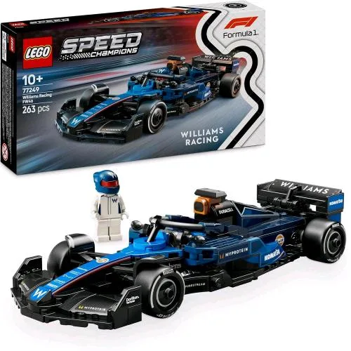 LEGO Speed Champions Auto da Corsa F1 Williams Racing FW46 da Collezione con Minifigura