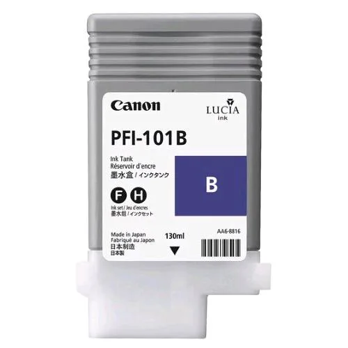 Canon Pfi-101B Serbatoio Blu IPF5000 / IPF5100 / IPF6100 / IPF6200 (0891B001AA)