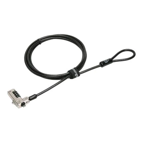 Kensington N17 Combination Cable Laptop Lock Lucchetto con Conbinazione per Slot Wedge