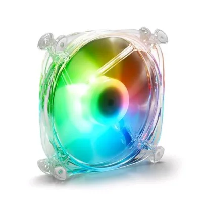 Sharkoon Shark Disc PWM RGB Ventola 120mm Trasparente