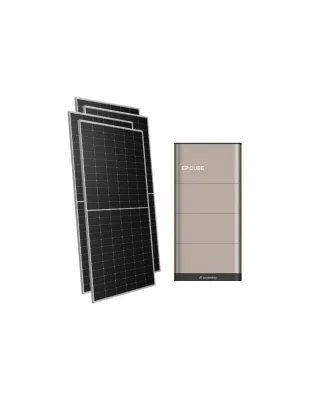 Kit fotovoltaico trifase 10710W inverter 10kW EP CUBE batteria al litio 10kWh CanadianSolar