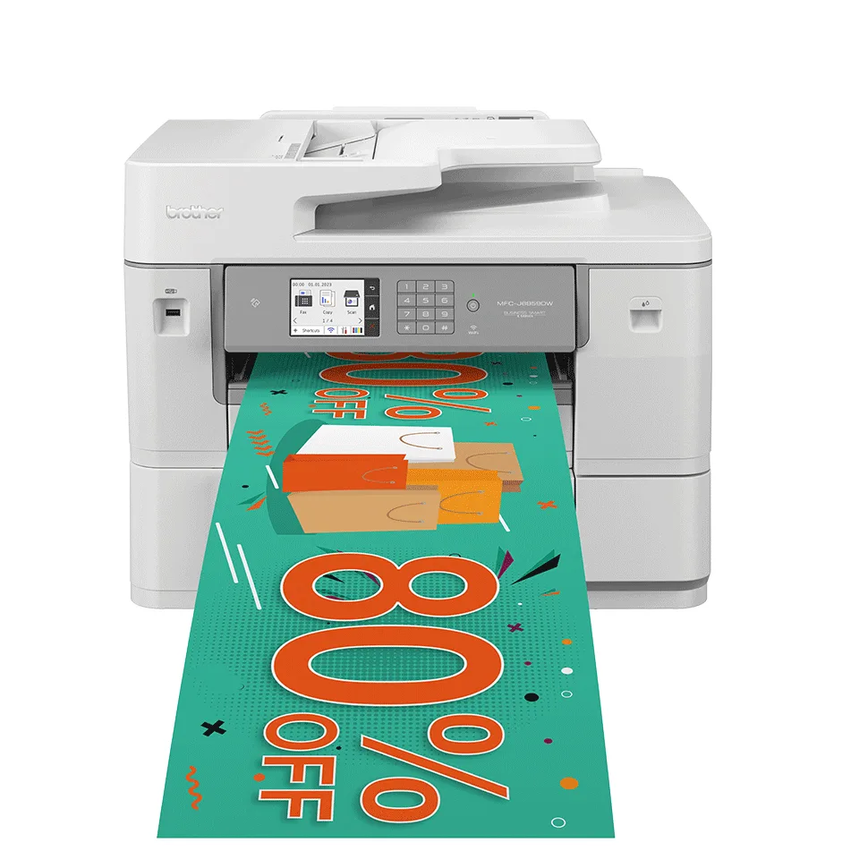MF INK COL A3 FAX WIFI LAN F/R ADF 30PPM 2 VASSOI BROTHER MFCJ6959DW
