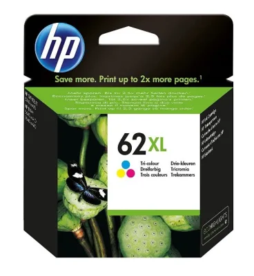 HP 62 XL Cartuccia Ink-Jet 415 Pag. Tricromia