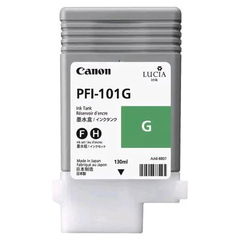 Canon Pfi-101G Serbatoio Ink-Jet Verde per IPF5000/5100/6100/6200 130 ml
