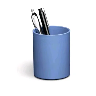 Durable Eco Portapenne in Plastica Riciclata 100X800 mm Azzurro