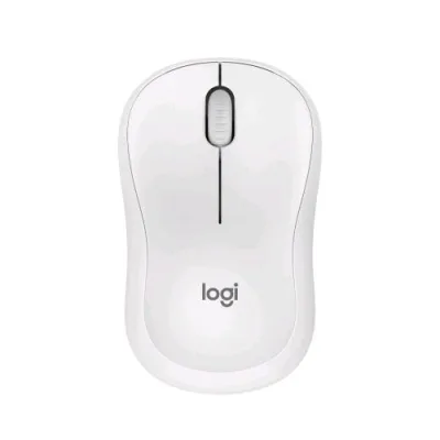 Logitech M240 Silent Mouse Mouse Bluetooth Ambidestro Click Silenzioso 3 Tasti Bianco
