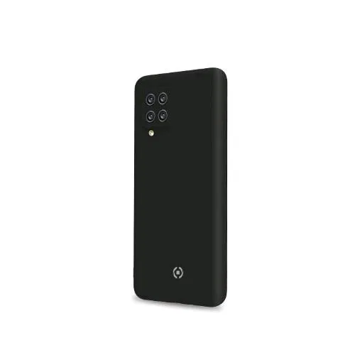 Celly Samsung Galaxy A53 5G Cromo Cover in Tpu con Rivestimento in Silicone e Finitura Soft-Touch Nero