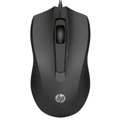 HP 105 Mouse Ottico USB Ambidestro 3 Tasti 1.600 DPI Nero
