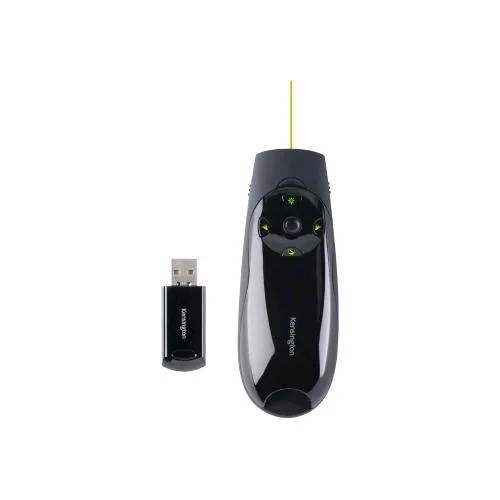 Kensington Presenter Expert Green Telecomando Presentazioni Cursore Wireless con Laser Verde