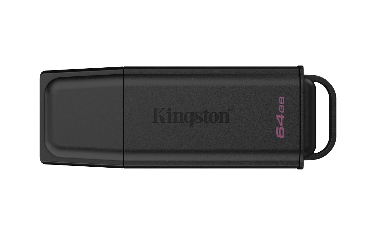 PEN DRIVE 3.2 64GB TYPE-A EXODIA NERO KINGSTON