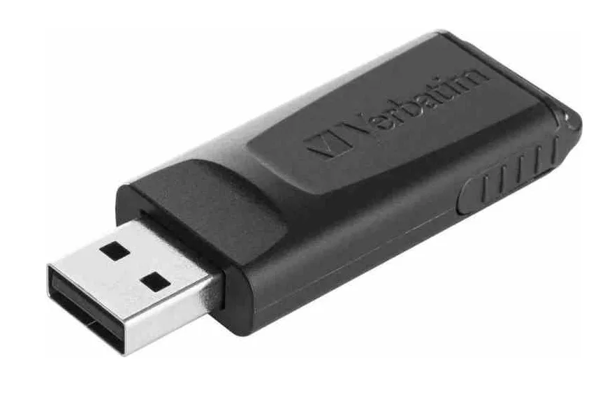 Verbatim Slider 128GB Memory USB 2.0