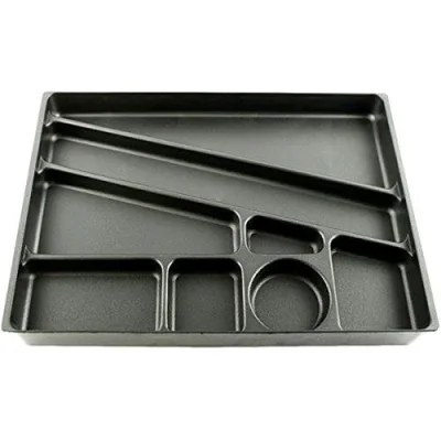 Durable Idealbox Pen Tray Vaschetta Portaoggetti 240X36X340 mm Col.carbone
