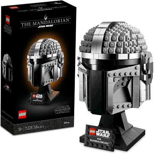 LEGO Star Wars Casco del Mandaloriano Elmo da Collezione