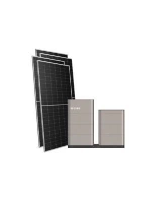 Kit fotovoltaico trifase 10710W inverter 10kW EP CUBE batteria al litio 25kWh CanadianSolar