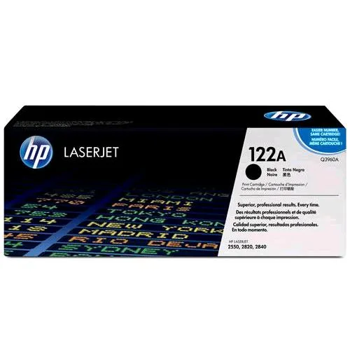 HP 122A Toner Nero per LJ 2550-2820-2840 5.000 Pagine Q3960A