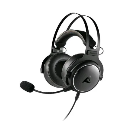 Sharkoon Skiller SGH50 Cuffie Gaming Circumaurali Microfono Flessibile Hi-Res Audio 1XTRRS 2X3.5MM Plug Black