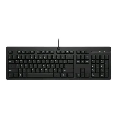 HP 125 G2 Tastiera USB Full Size Layout Italiano Nero