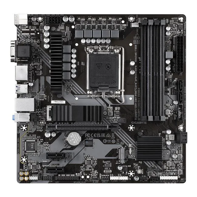 Gigabyte B760M DS3H DDR4 Scheda Madre Intel B760 Lga 1700 Micro ATX