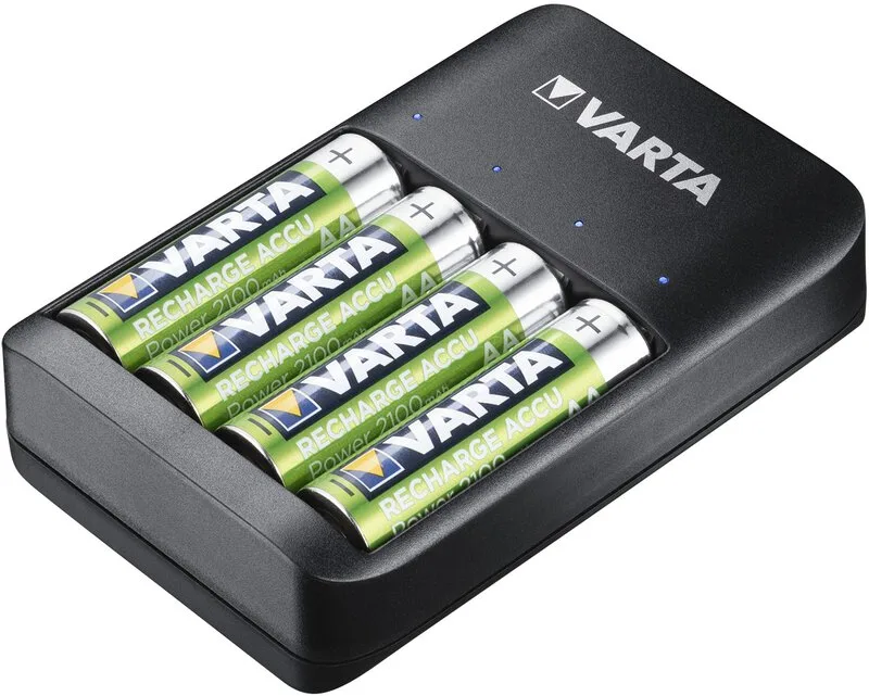 CARICA BATTERIE + 4BATT.STILO AA 2100MAH