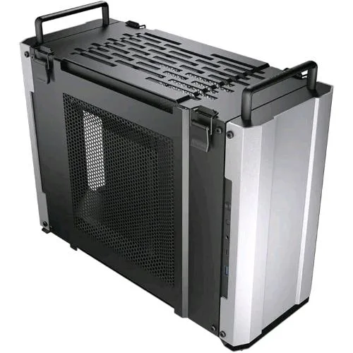 Cougar Dust 2 Case Case in Ferro Robusto Mini-Itx Grigio Nero
