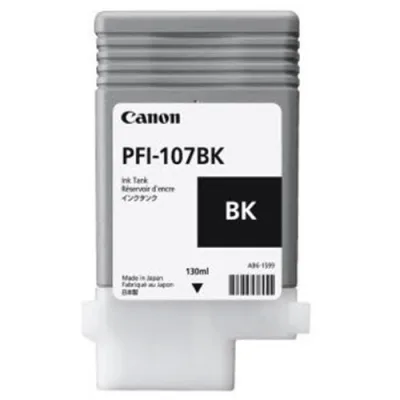 Canon Pfi-107BK Tanica Nero per Stamapnti Canon Ink-Jet (6705B001AA)