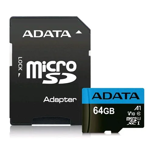 Adata 64GB Micro SDXC Uhs-I Classe 10