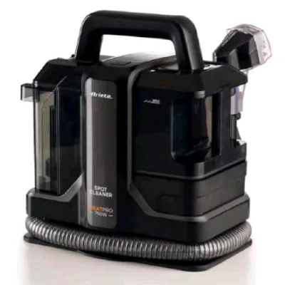 Ariete 2482 Spot Cleaner Heat Pro Pulitore Portatile per Tappeti e Tappezzerie 750W 2 Doppio Serbatoio Nero