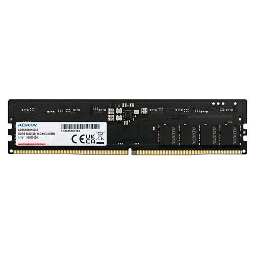 Adata 8GB 1 x 8GB DDR5 5.600MHz CL 45 U-Dimm Nero