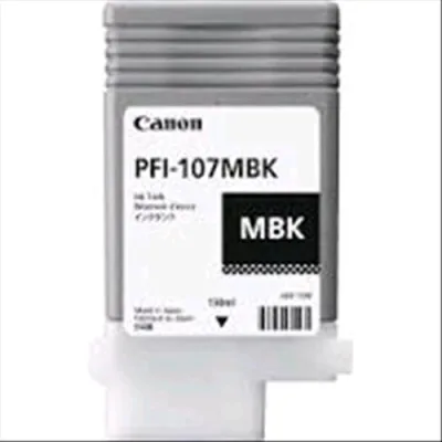 Canon Pfi-107MBK Tanica Nero Matte per Stampanti Canon Ink-Jet (6704B001AA)