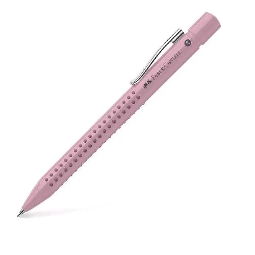 Faber Castell Rose Shadows Portamine 0.5 mm B con Gommino Fusto Grip Rosa