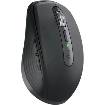 Logitech MX Anywhere 3S For Business Mouse Wireless Mano Destra RF + Bluetooth Click Silenzioso 8K Dpi Scorrimento Magspedd Grafite