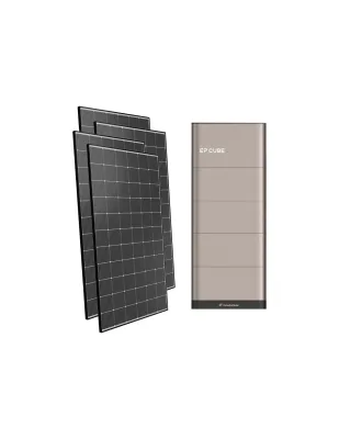 Kit fotovoltaico trifase 10100W inverter 10kW EP CUBE batteria al litio 15kWh CanadianSolar