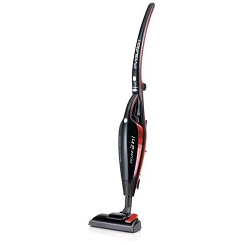 Ariete 2764 Evo 2 in 1 Scopa Elettrica Senza Sacco Tecnologia Ciclonica Aspirabriciole Integrato 600 W 0.8 Litri Filtro Hepa Cavo 5 m Nero/Rosso
