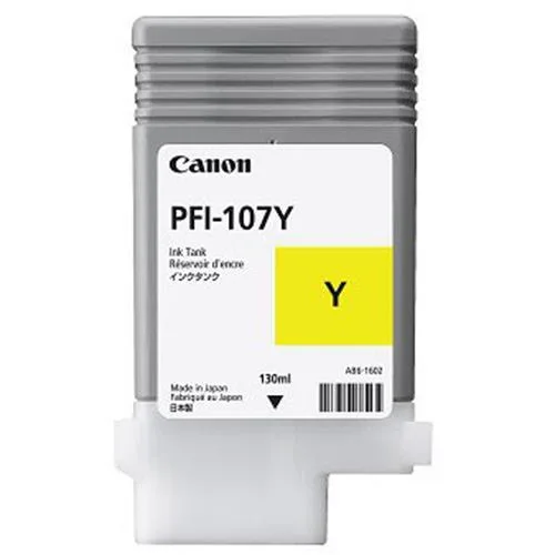 Canon Pfi-107Y Tanica Giallo per Stampanti Canon Ink-Jet 130ml (6708B001AA)