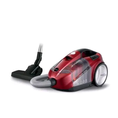 Ariete 2791 Jet Force Aspirapolvere Senza Sacco 800 W Filtro Hepa Capacità 2,5 L Motore Ciclonico Ruote Gommate Accessori Inclusi Rosso