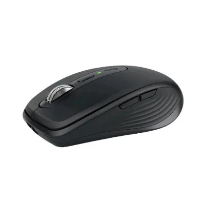 Logitech MX Anywhere 3S Mouse Wireless Compatto Scorrimento Veloce Tracciamento 8.000 DPI Clic Silenzioso Pulsanti Programmabili USB C Bluetooth PC Windows Linux Chrome Mac Grafite