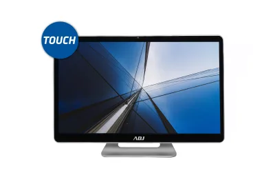 AIO 21,5 I3 16GB 500G W11P TCH I3-14100 WIFI V/H ADJ TOUCH SIL/WH